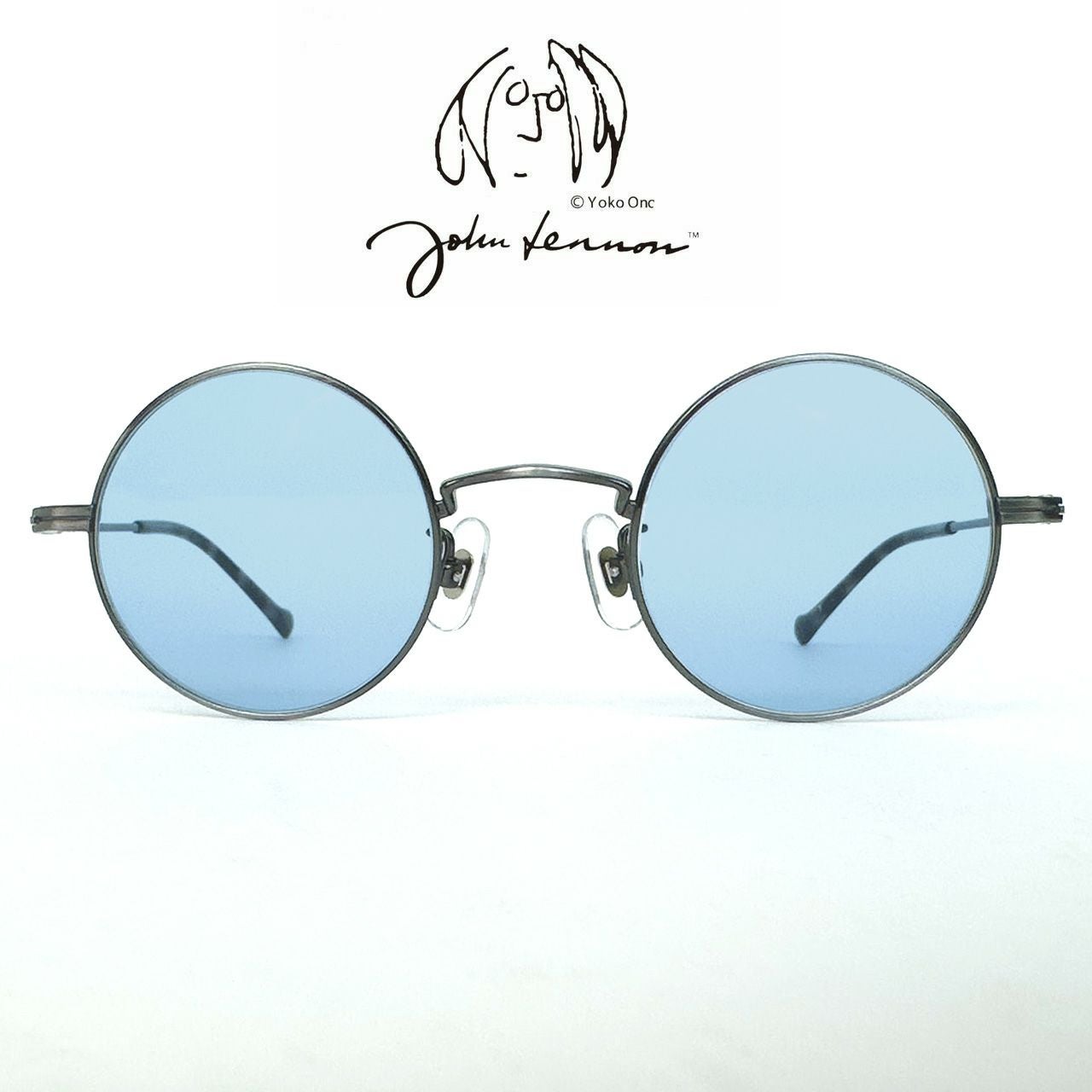 John Lennon ジョンレノン　JL-1093 メガネ　サングラス 鯖江製］John Lennon サングラス JL-1093（レンズ：ブルー