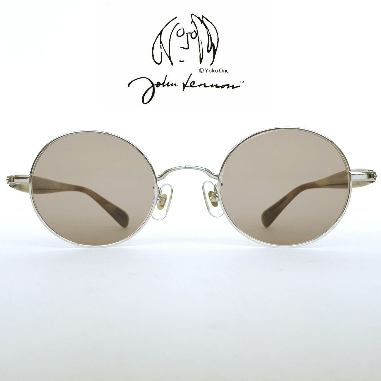 鯖江製］John Lennon サングラス JL-1098（レンズ：ブラウン