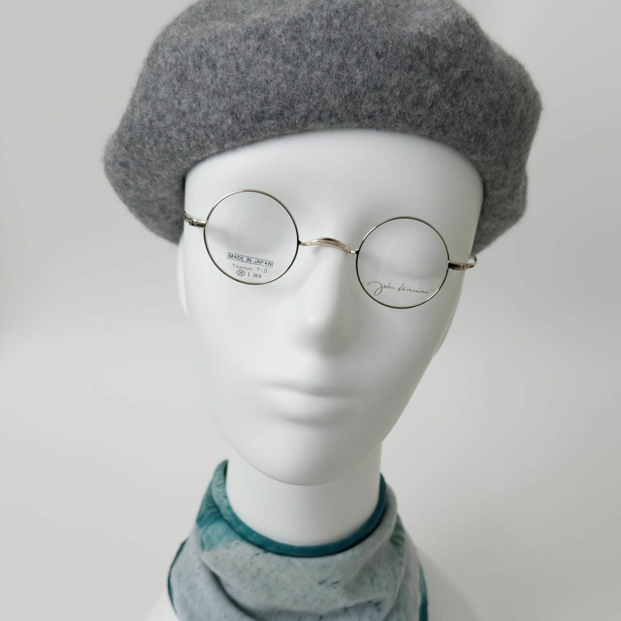 JLA105_01 JohnLennon ジョンレノン メガネフレーム チタン製｜日本製