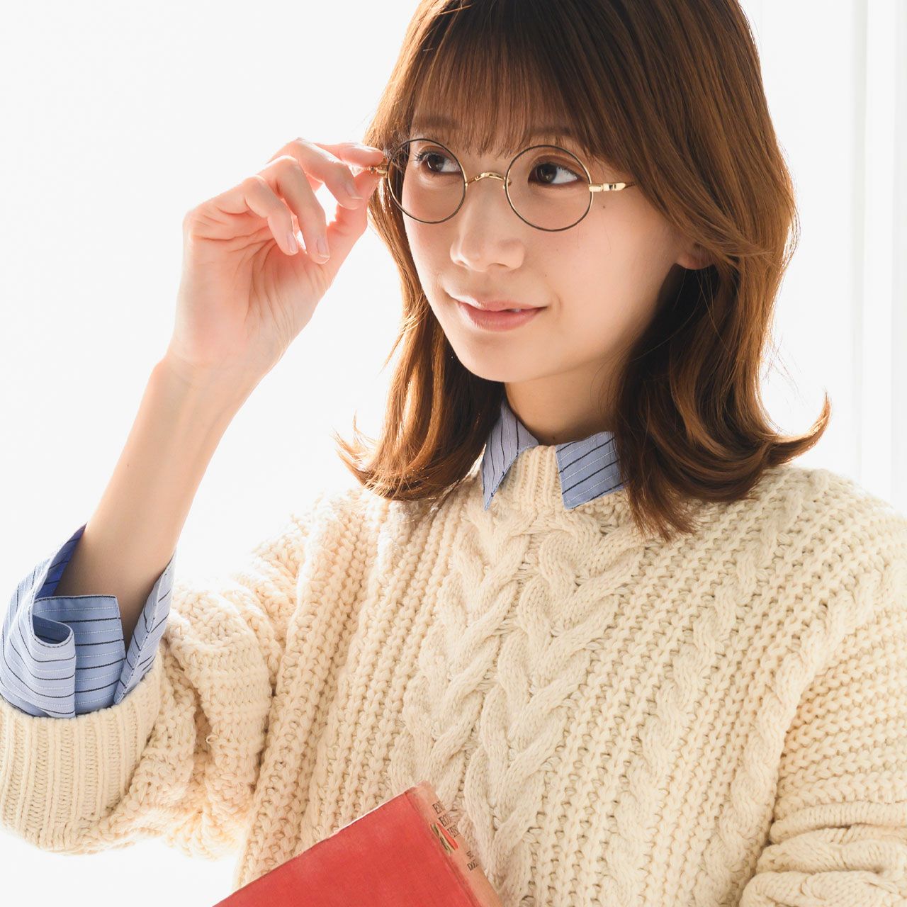 JL1118_01 JohnLennon ジョンレノン メガネフレーム チタン製｜日本製