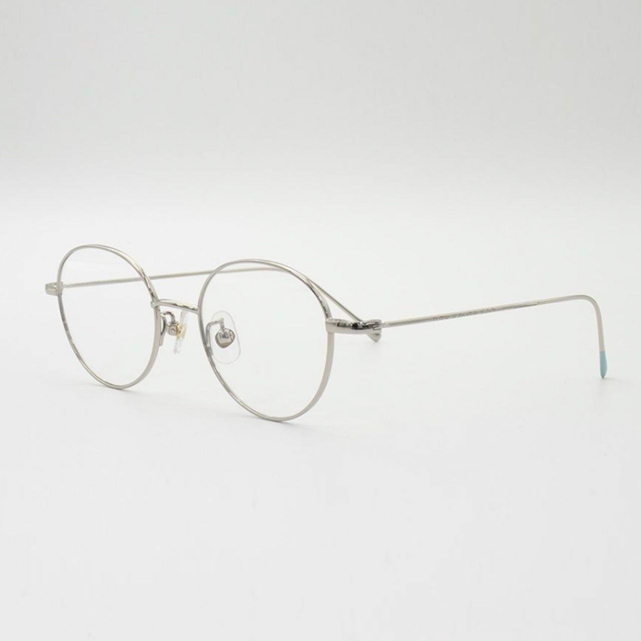 tsubura T-08 ボストン（Gin-iro）｜日本製 老眼鏡（度数選択式