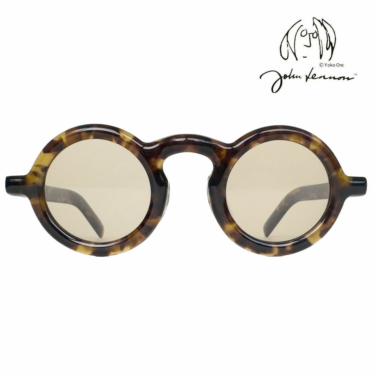 John Lennon ジョンレノン サングラスJL-806（ラウンド）03-(イエロー