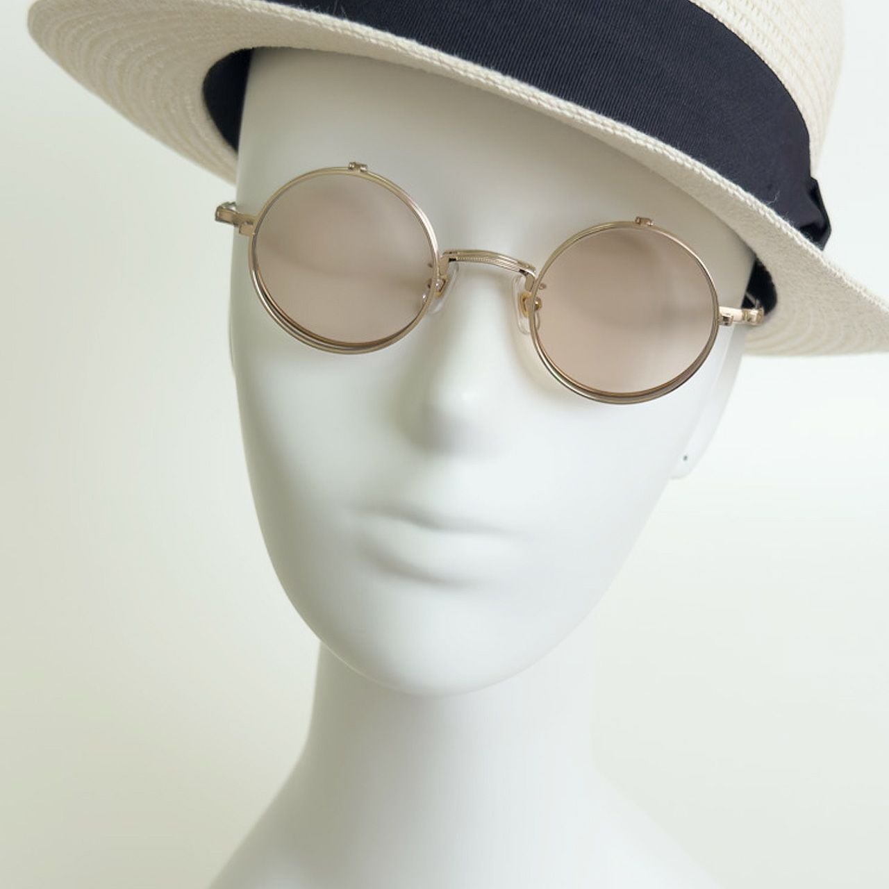 John lennon 跳ね上げ式サングラス　希少品 鯖江製］John Lennon 跳ね上げ式サングラス JL-1111-SUN_01（レンズ